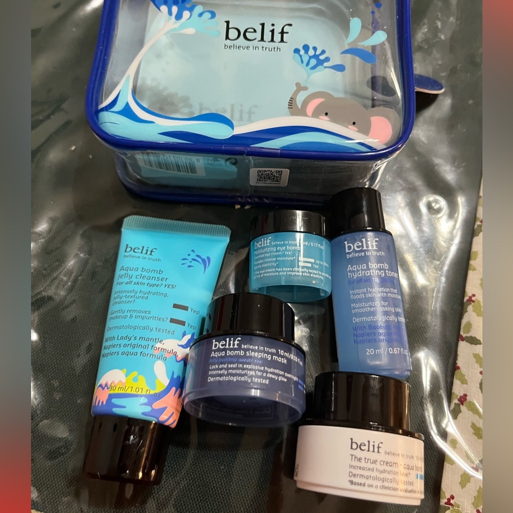 Belif NIB Aqua Hydration Rescue Kit 5pcs - Picture 2 of 10